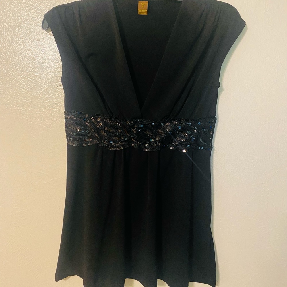 Women’s black blouse